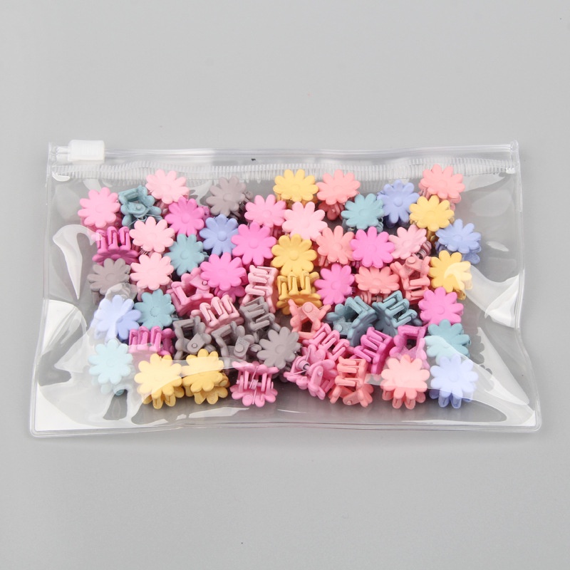 (Bán Buôn Sỉ) Set 30 Kẹp/Cặp/Cột Tóc Càng Cua Mini Nhiều Màu Dễ Thương Túi Zip Xịn Sò STYLE Hàn Quốc