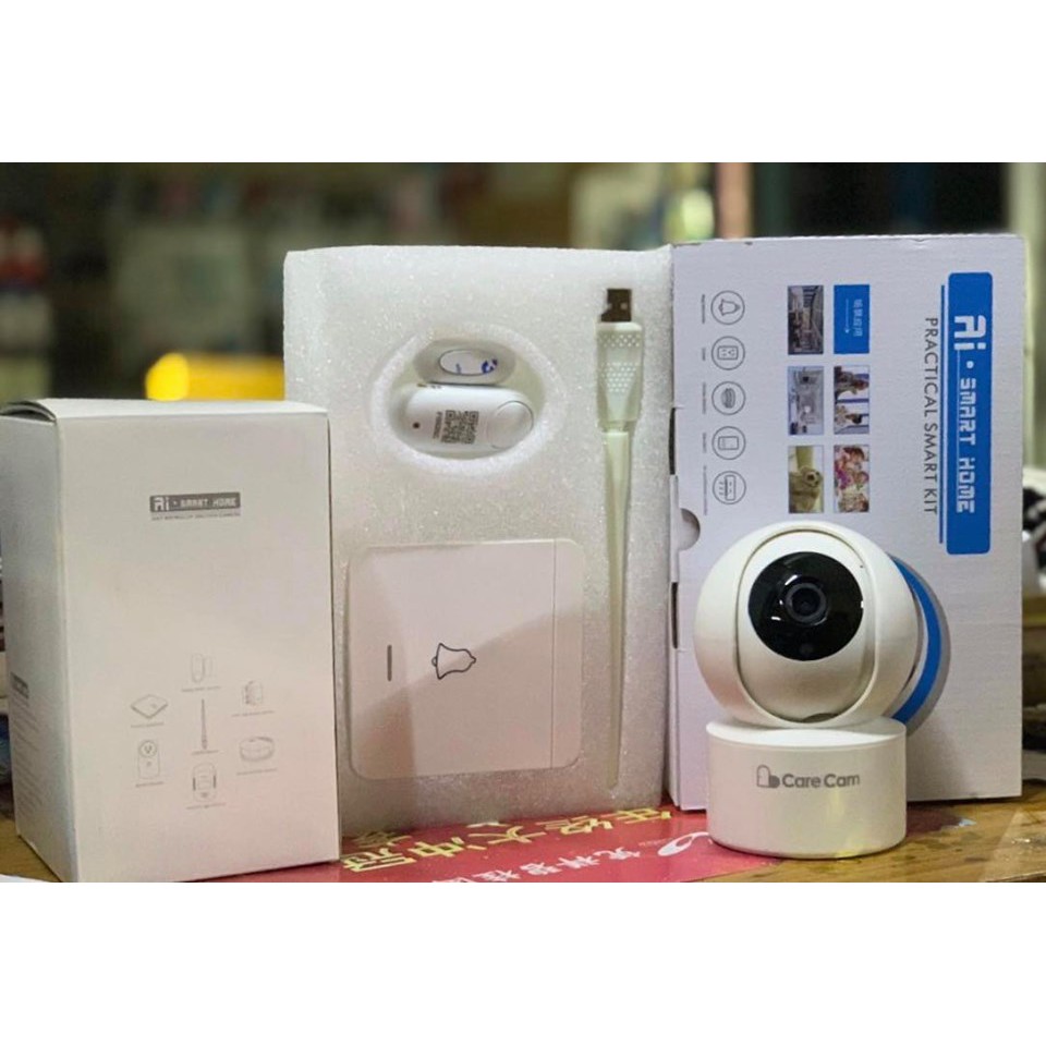 Camera Wifi CareCam chuẩn 2.0Mp full HD siêu nét