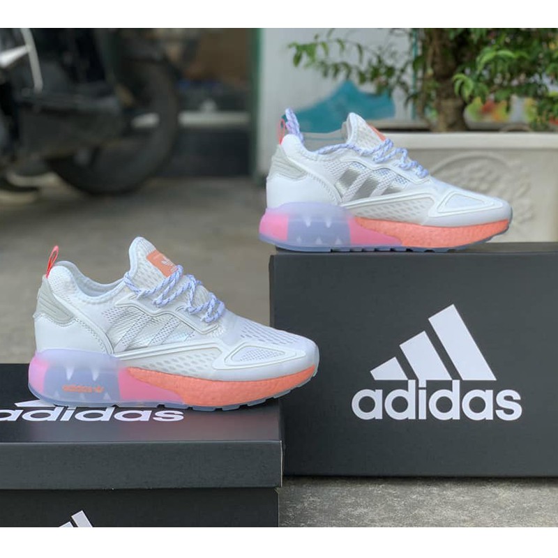 [RẺ NHẤT SHOPEE] Giày Thể Thao nữ sneaker nữ Adidas 2k full box, BẢO HÀNH 12 THÁNG