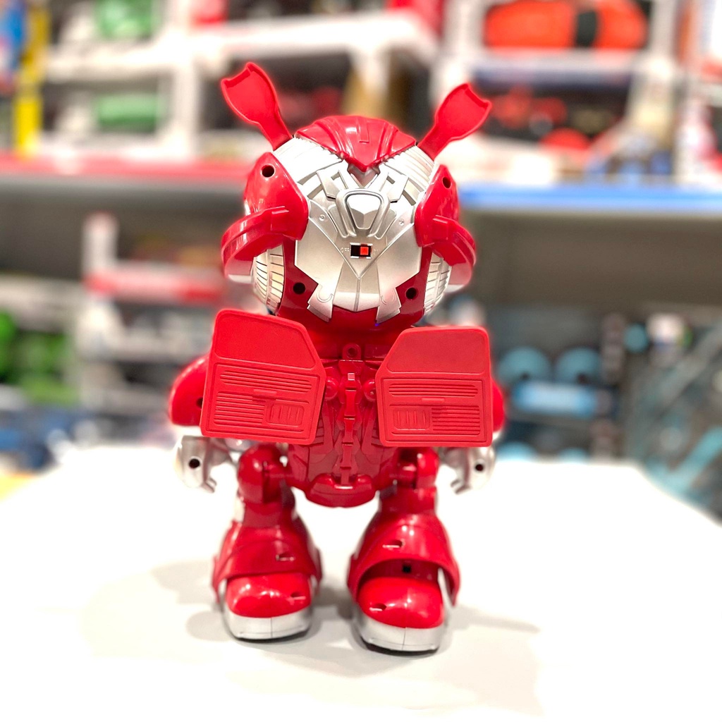 Đồ Chơi Robot Thông Minh Điều Khiển Từ Xa Ghi Âm Nhại Dọng Nói 2 Màu Đỏ Vàng, Đồ Chơi Trẻ Em WinRio.Store