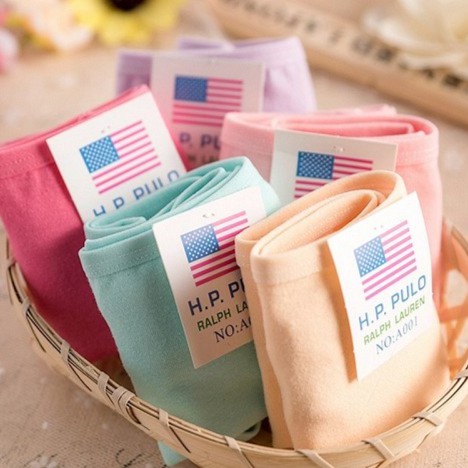 Quần lót cotton Pulo nhiều màu co giãn - quần con nữ | BigBuy360 - bigbuy360.vn