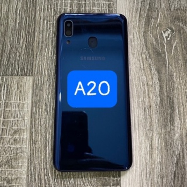 Bộ xương vỏ zin samsung A20
