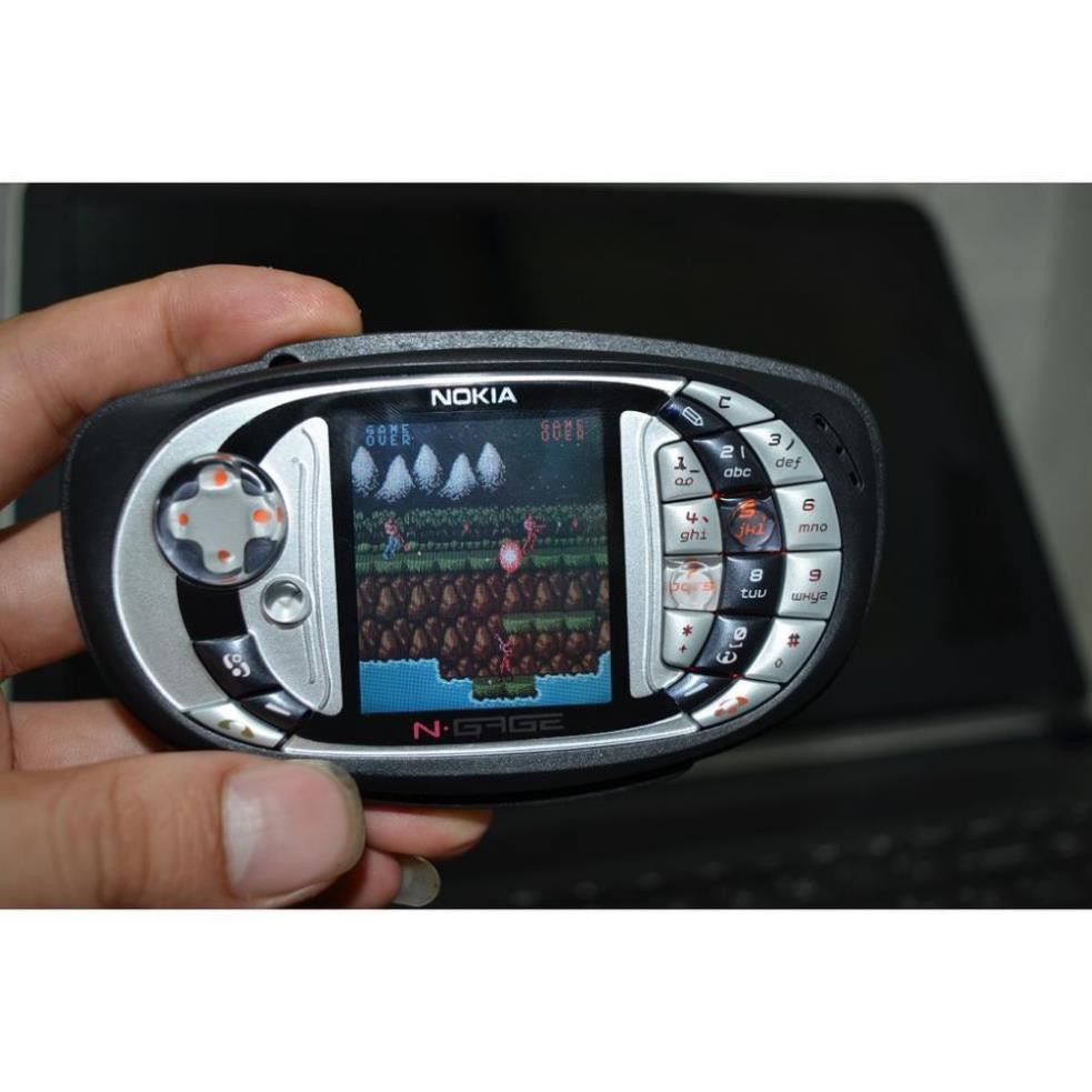 Điện Thoại Nokia N-gage Chính Hãng Tặng Kèm Thẻ Nhớ 64MB Chơi Game Cổ