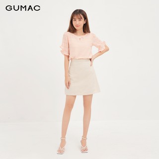 Áo nữ cổ tròn 2 nút AA12137 GUMAC