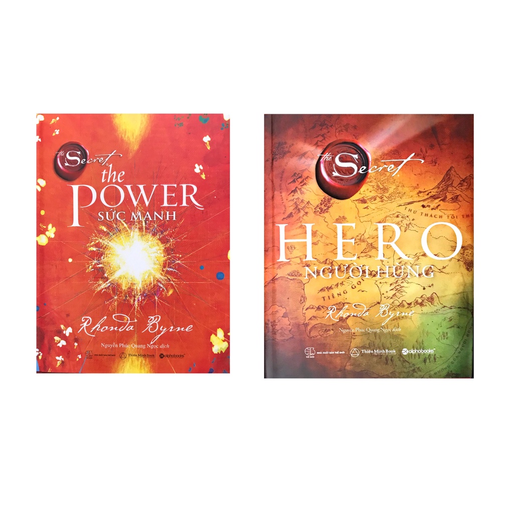 Sách - Combo 2 cuốn The Secret , Hero Người Hùng+ The Power - Sức mạnh
