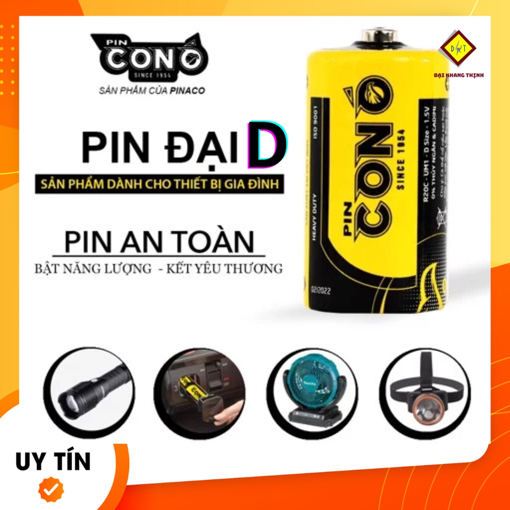 1 Cặp Pin đại D con Ó Cấp pin eagle 1.5 V CAM KẾT CHẤT LƯỢNG CAO