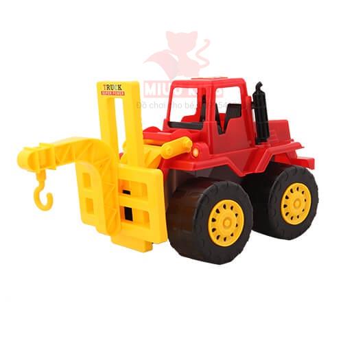 Xe Cần Cẩu Mô Hình Loại Lớn _ Xe Công Trình  STT Đồ Chơi Cho Bé
