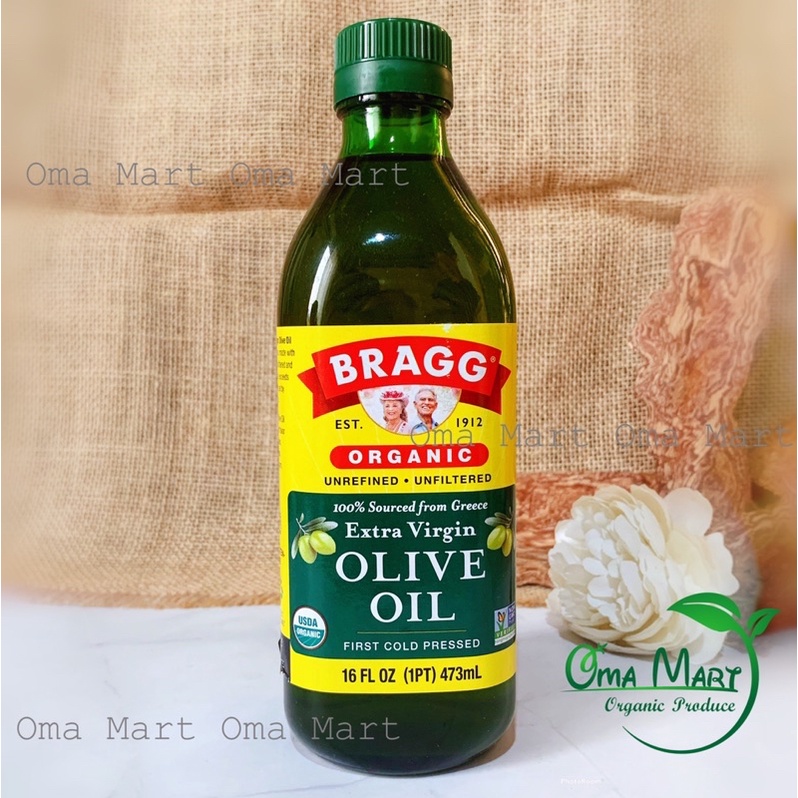 Dầu oliu ( Olive Extra Virgin )  Hữu Cơ Bragg