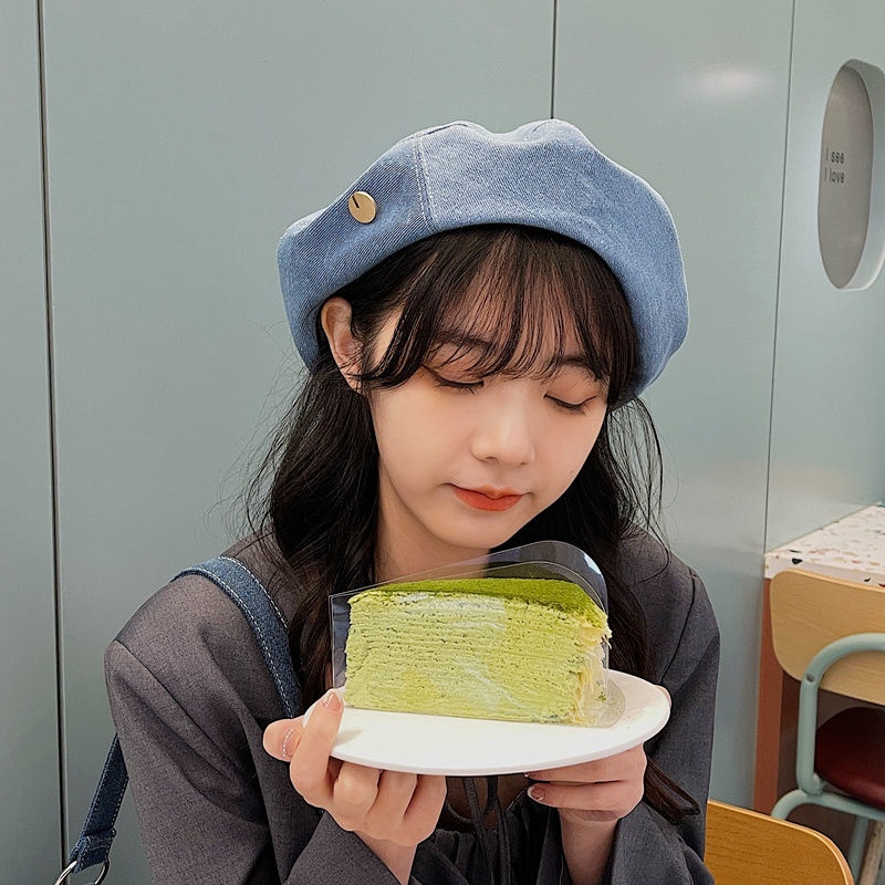 Mũ Beret Cao Bồi Mỏng Phong Cách Cao Bồi Cổ Điển Hợp Thời Trang Xuân Thu