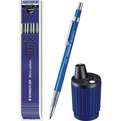 Bút kẹp lõi chì kỹ thuật 2mm STAEDTLER Mars Technico 780 chính hãng