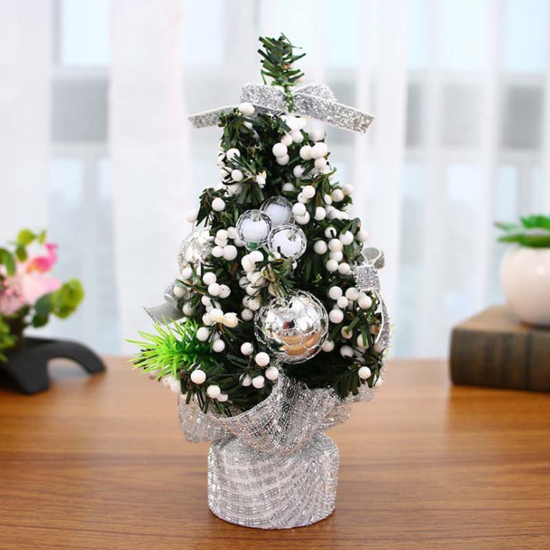 Cây thông giáng sinh nhân tạo mini trang trí nhà cửa