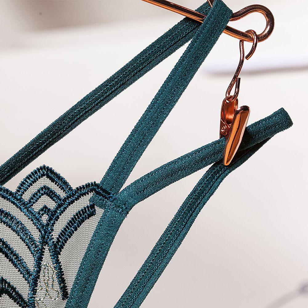 Quần lót đan dây SKJK thêu ren xuyên thấu quyến rũ cho nữ