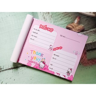[CÓ SẴN] Phiếu ship hàng hình kitty dễ thương