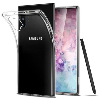 Ốp Silicon dẻo Samsung Galaxy Note 10 Plus / Note 10+ (trong suốt)