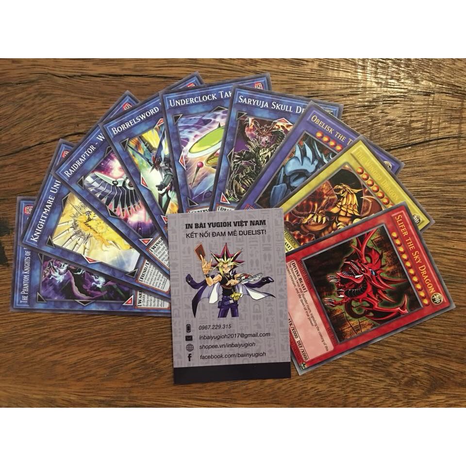 [BÀI IN] Bài in YugiOh theo yêu cầu giá rẻ – Bộ bài YugiOh