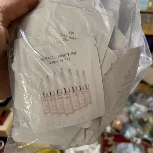 Combo 10 gói tinh chất 777 Ohui