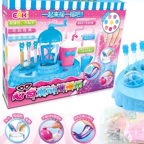 Slime bánh kem kỳ diệu, Đồ chơi nhựa dẻo làm bánh kem, DIY bánh kem EAKI, Đồ chơi làm bánh cho bé
