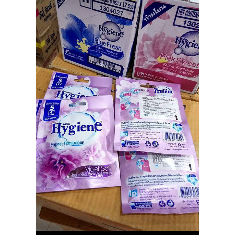 TÚI THƠM QUẦN ÁO HYGIENE 8G THAILAND