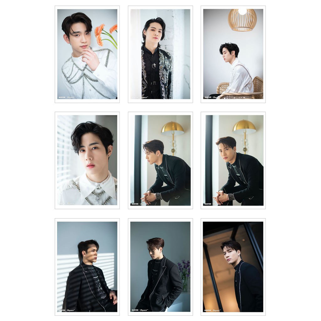 Lomo Card Ảnh GOT7 - DYE by Naver x Dispatch ( 45 ảnh)