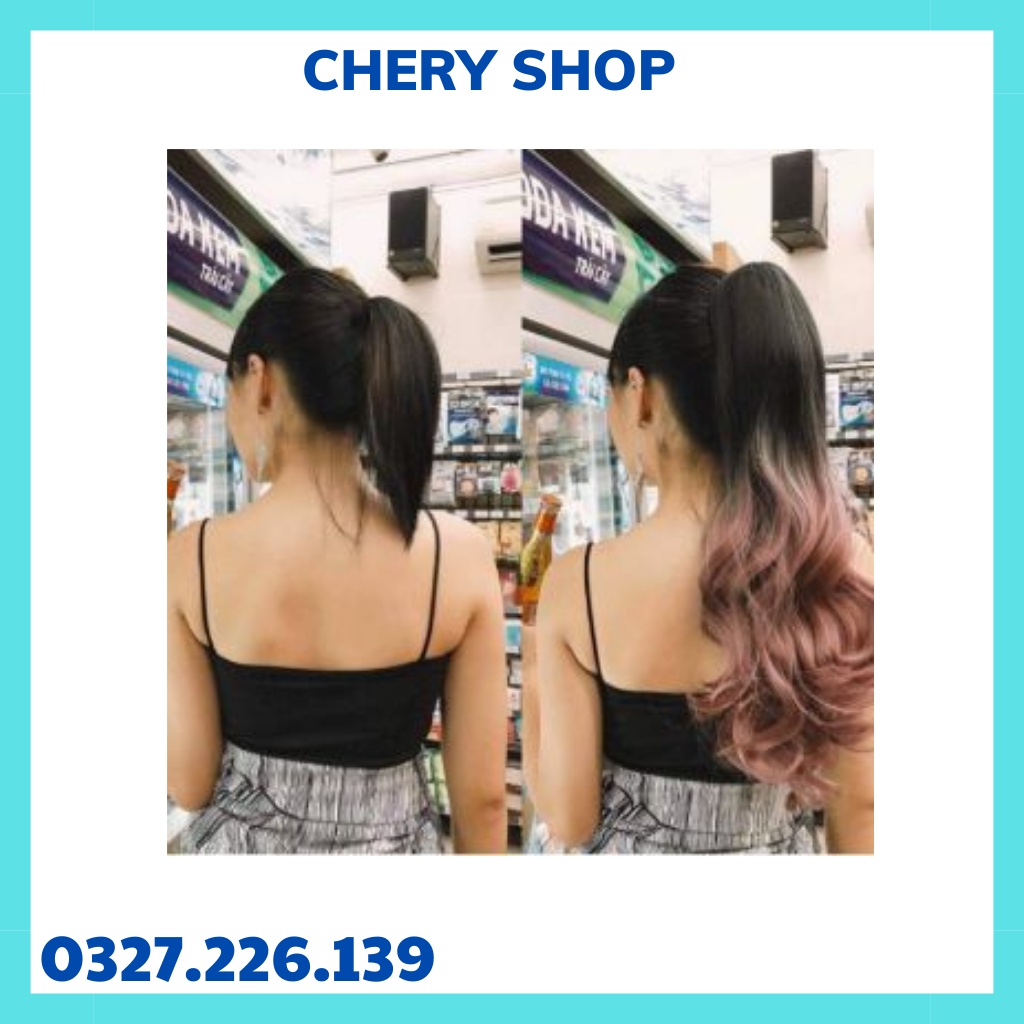 Tóc giả nữ cao cấp ❤️ FREESHIP 💄 ngoặm omber xoăn