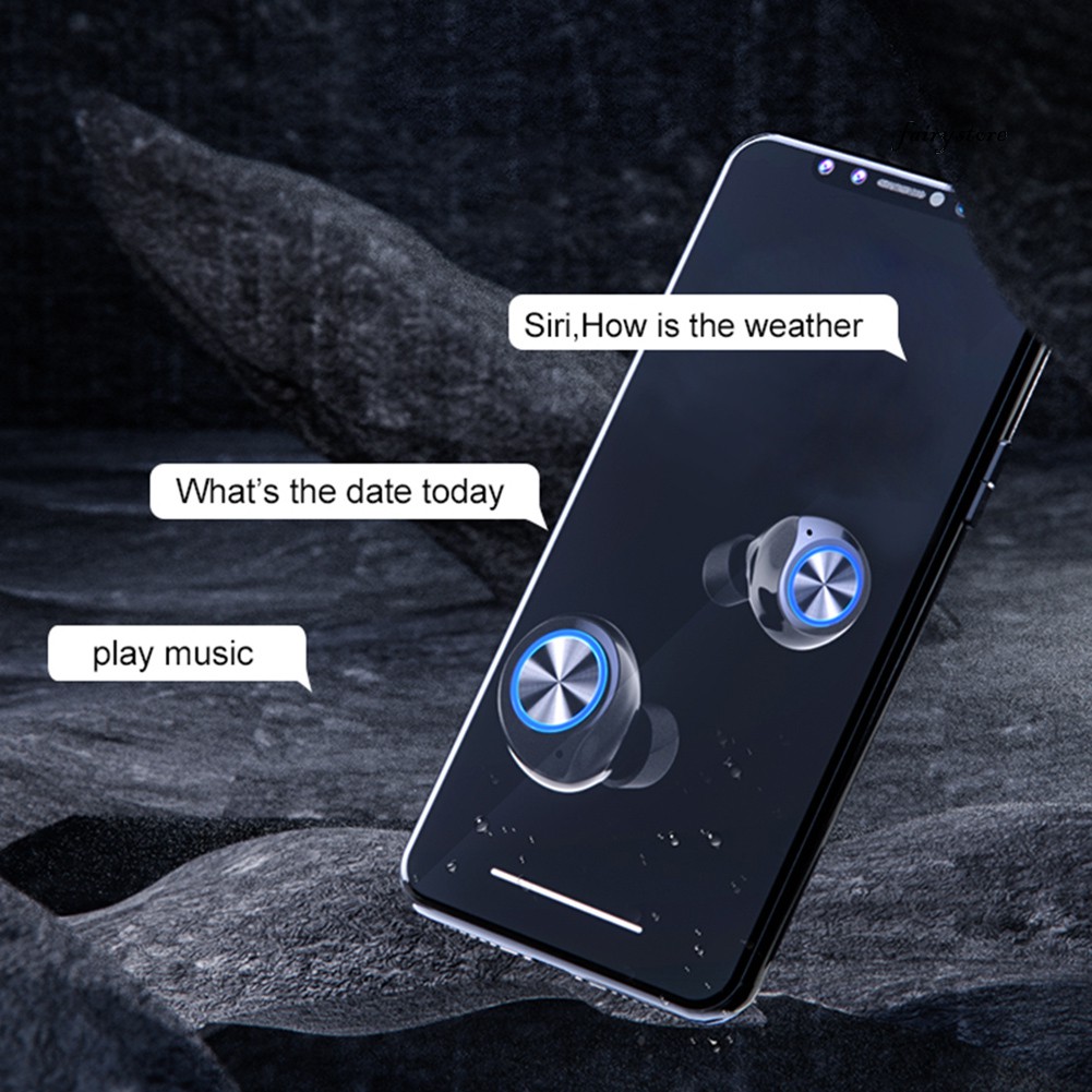 Tai Nghe Nhét Tai Kết Nối Bluetooth 5.0 Có Mic Tw90