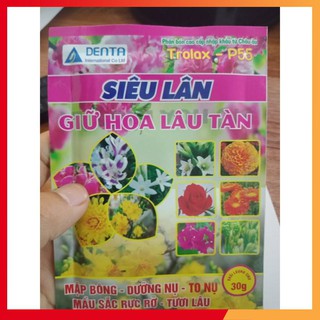 Phân bón cao cấp Trolax - P55 giữ hoa lâu tàn