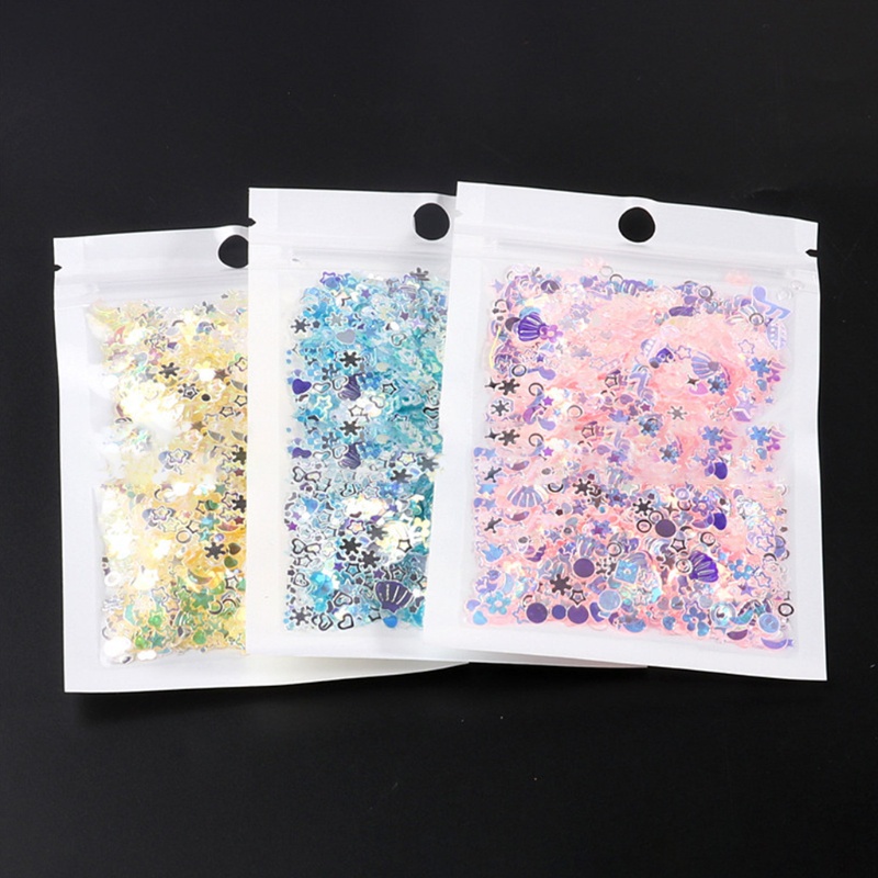 [Hàng mới về] Kim sa hỗn hợp chuyên dụng trang trí móng tay nghệ thuật / khuôn resin DIY