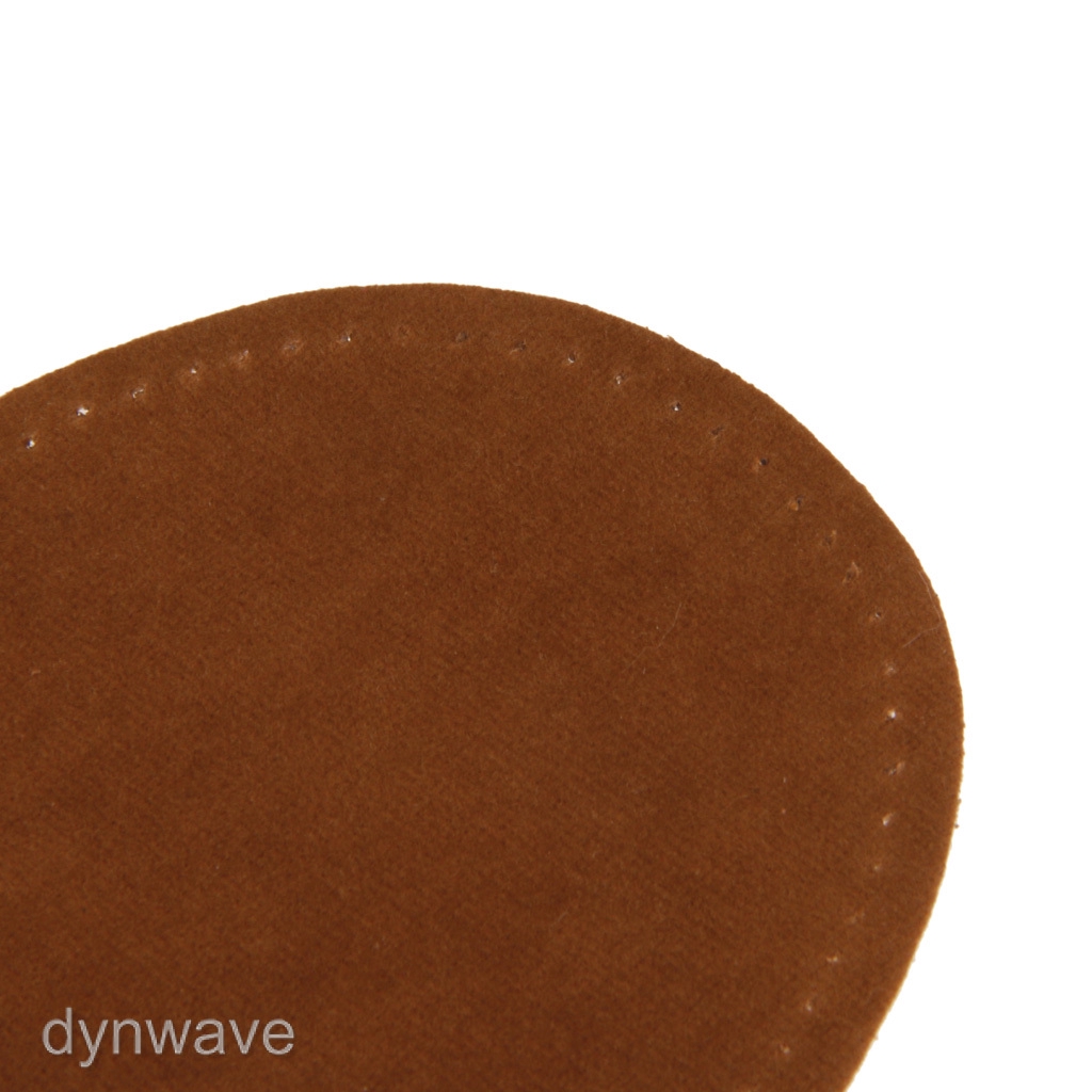 Bộ 3 Cặp Miếng Dán Đầu Gối / Khuỷu Tay / Đầu Gối Bằng Da Lộn Hình Oval Tiện Dụng