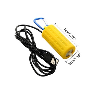 Máy sục oxi siêu ÊM cho bể cá có cáp USB