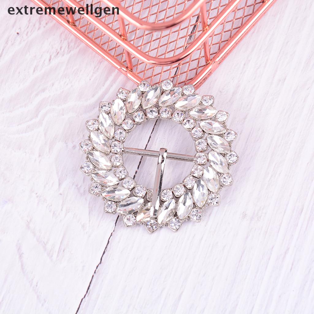 1 Kẹp Đính Đá Pha Lê Trang Trí Giày Cưới Cho Nữ