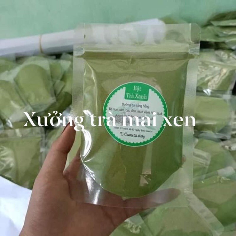 combo 10goi trà xanh nguyên chất