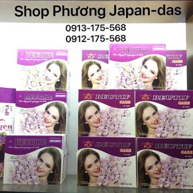 Beutike & Beutif hỗ trợ chống oxy hoá & làm giảm lão hoá da