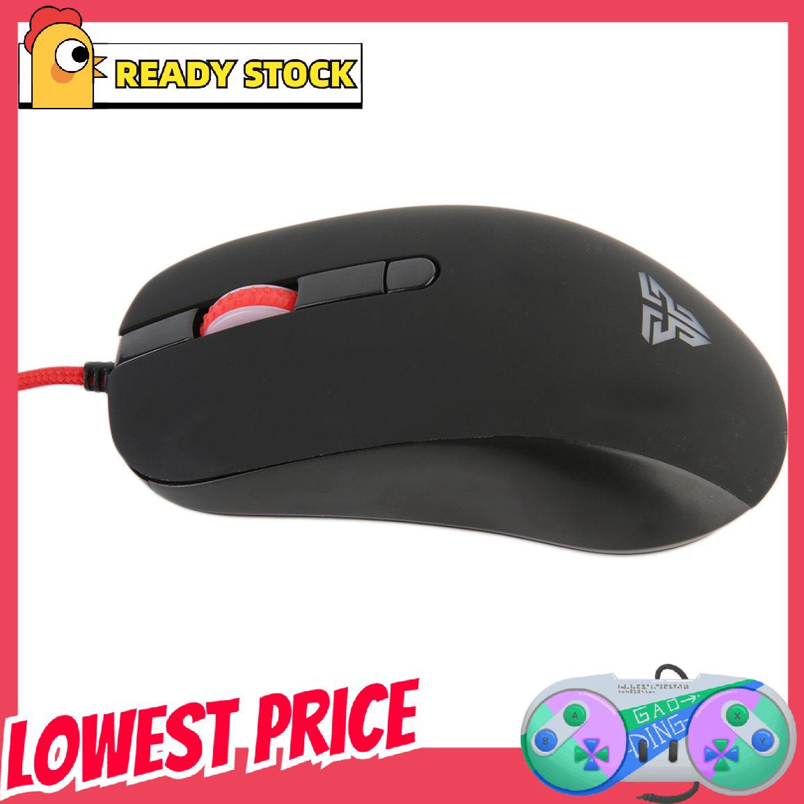 [lovely]Fantech G10 2400DPI LED Optical USB Wired game Gaming Mouse For PC Computer