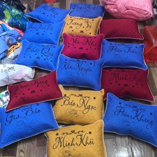 GỐI SATIN IN TÊN RIÊNG