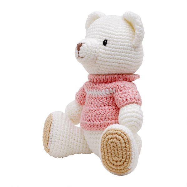 Thú bông len Gấu Lizzie tinh nghịch - WT-169ACR-F-L