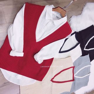 [HOT][RẺ VÔ ĐỊCH] ÁO GILE LEN HÀN QUỐC