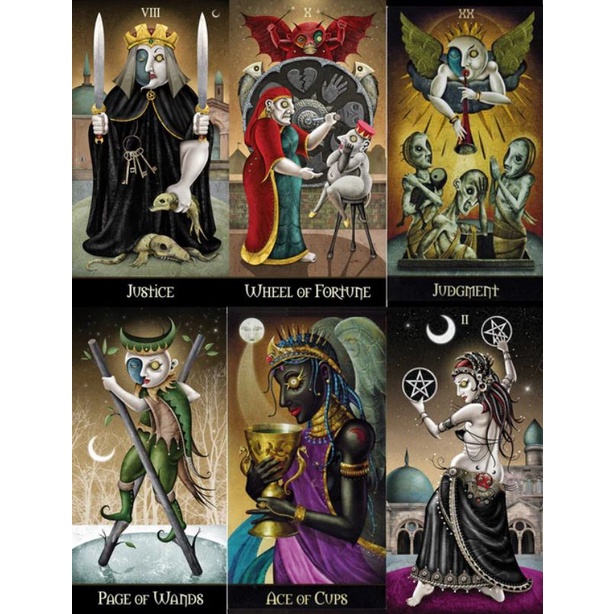 Bài Deviant Moon Tarot Borderless