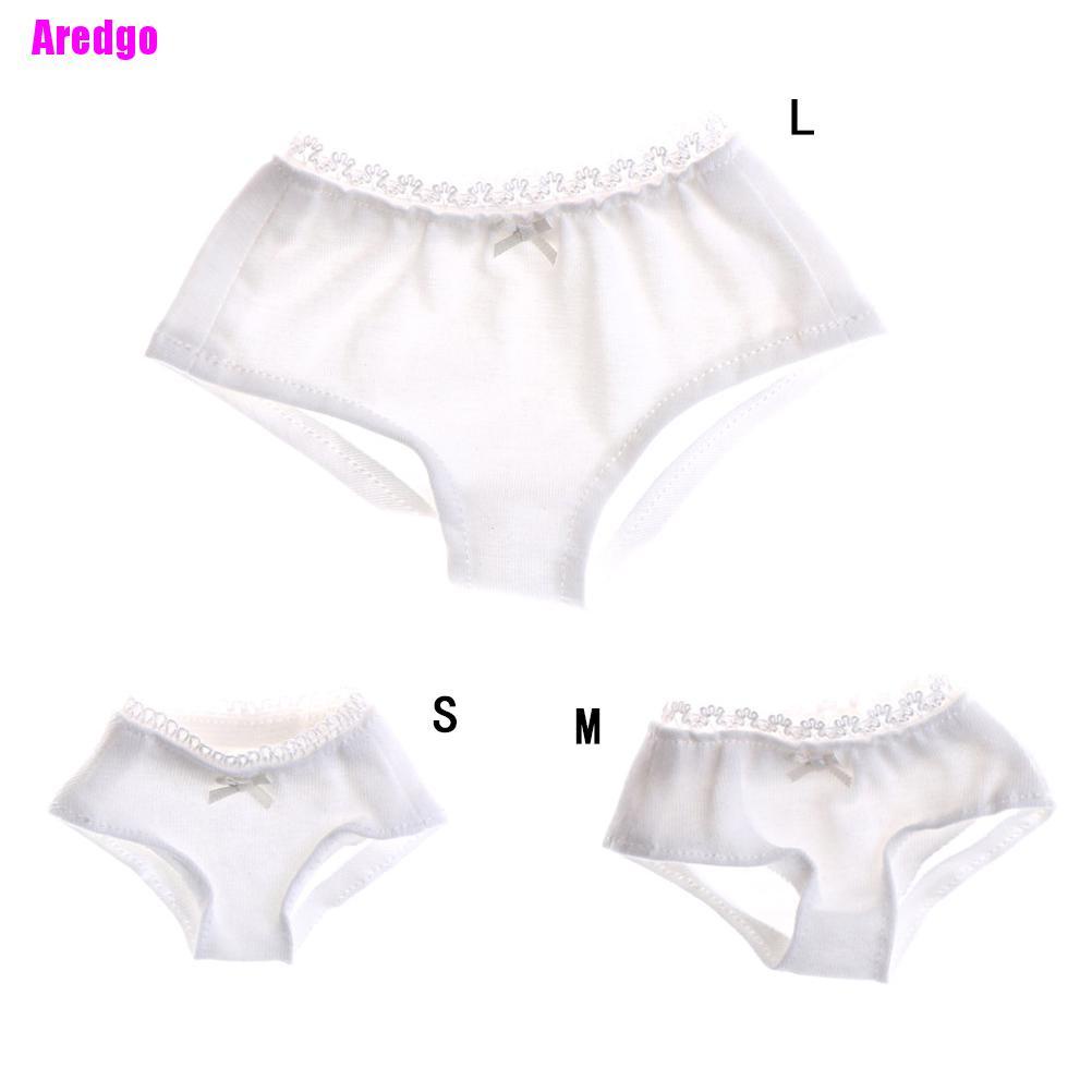 [Aredgo] 1/3 1/4 1/6 Solid White Underwear Briefs for BJD SD Dollfie Dolls Clothes