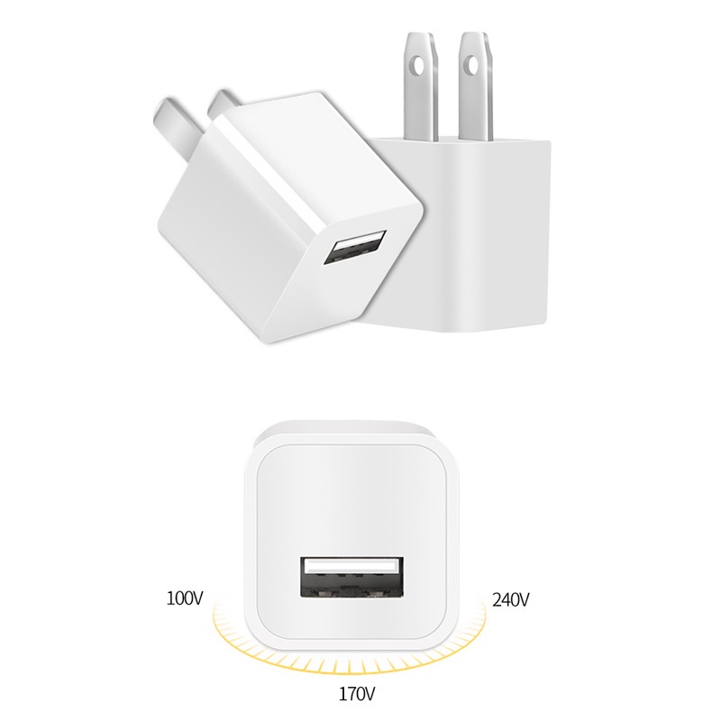 [Không Hộp - Đóng Bịch Nylon] Củ Sạc 5V/1A Củ Sạc 5V-1A Cam Kết Đủ Công Suất BH 12 Tháng A13