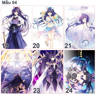 Poster anime Date A Live nhân vật Tohka