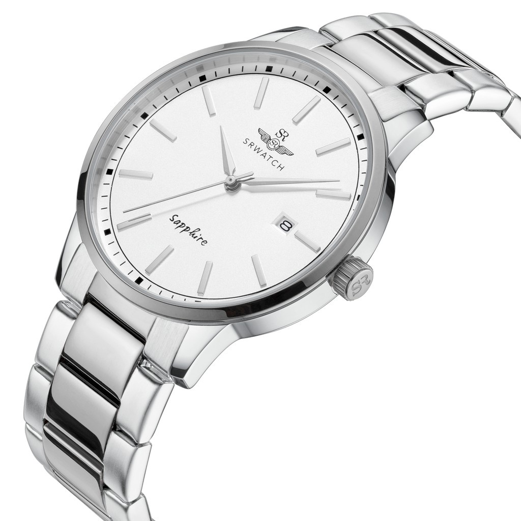 Đồng hồ đôi SRWATCH SL3009.1102CV nữ và SG3009.1102CV nam , mặt kính sapphire , chống trầy , chống nước , bảo hành 1 năm