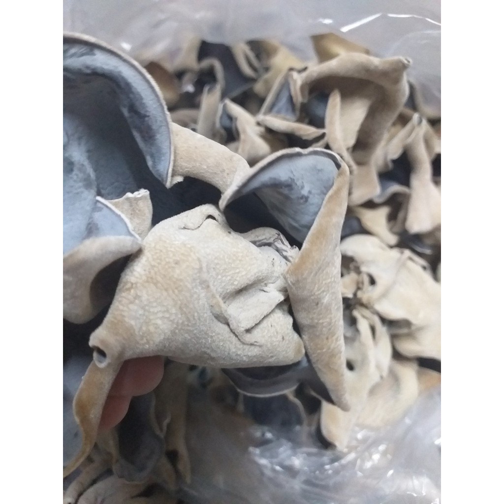 100gr Mộc nhĩ khô Anh Lĩnh loại 1  đã cắt chân dày, sạch hút chân không