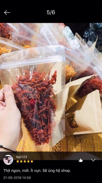 100g THỊT BÒ KHÔ LOẠI NGON