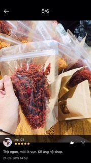 100g THỊT SẤY KHÔ GIA VỊ BÒ (Khô Gà Ngũ Vị)