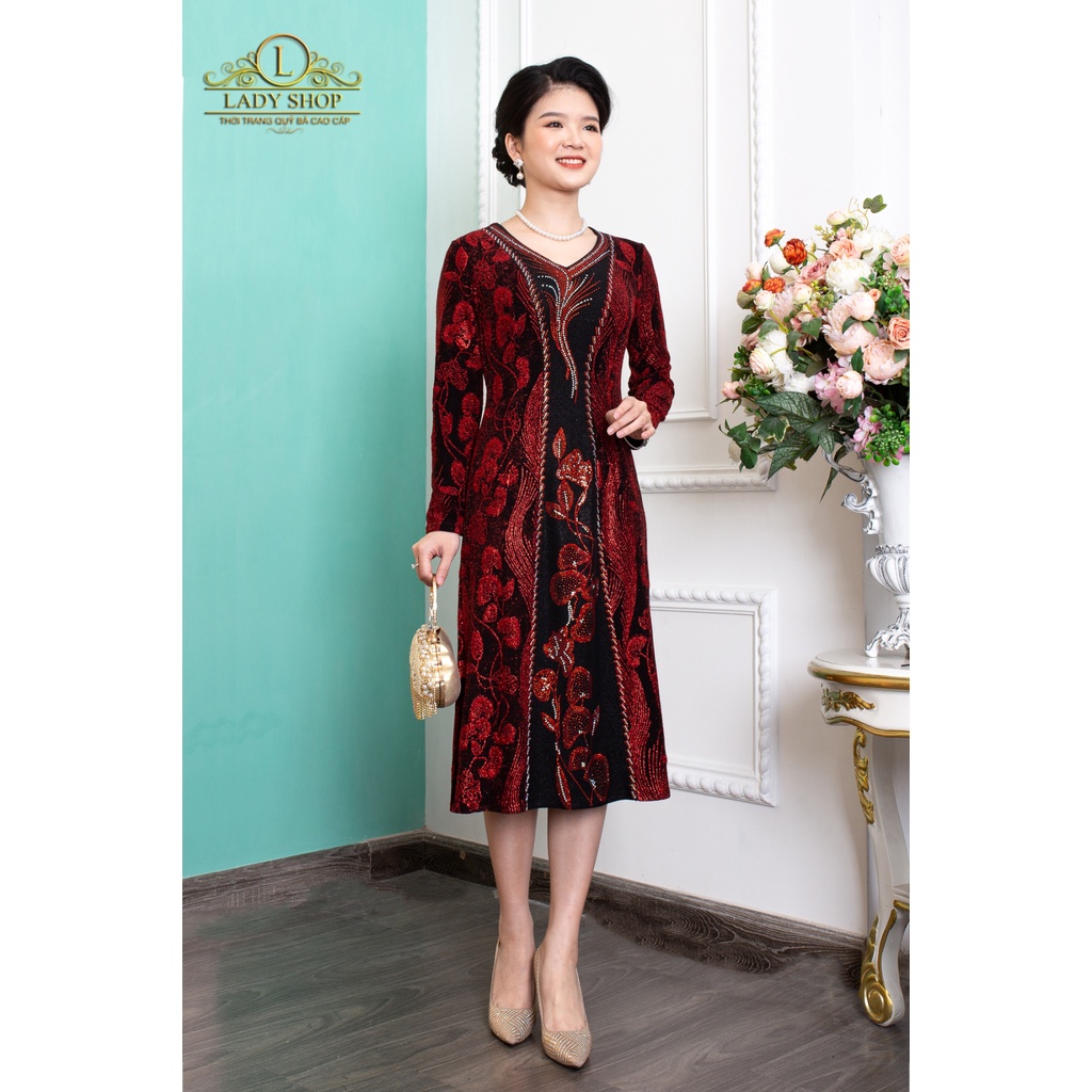 Đầm nhũ đi tiệc sang trọng thời trang Ladyshop TK721 | BigBuy360 - bigbuy360.vn
