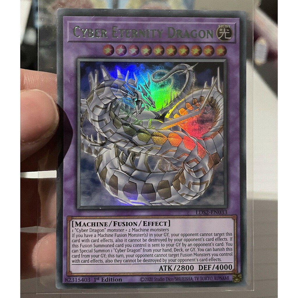 Bài Yugioh - Cyber Eternity Dragon