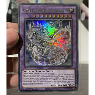 Bài Yugioh - Cyber Eternity Dragon (Ultra Rare)