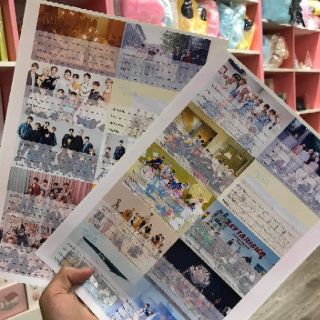 Set 10 nhãn vở Seventeen