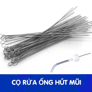Cọ mini vệ sinh hút mũi, van chống sặc (cọ sắt mini)