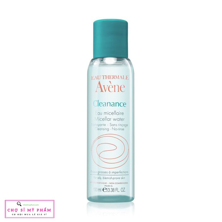 Nước tẩy trang êm dịu cho da dầu Avene Cleanance Micellar Water 100ml